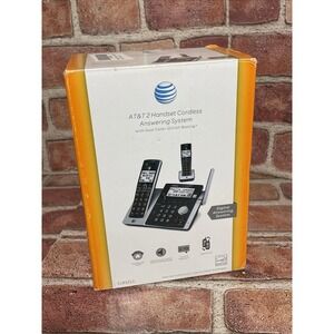 AT&T CL83213 2 Handsets Cordless Answering System With Dual Caller ID